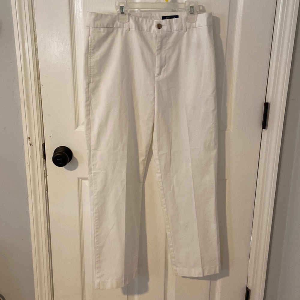 Polo Ralph Lauren straight, mid-rise pants